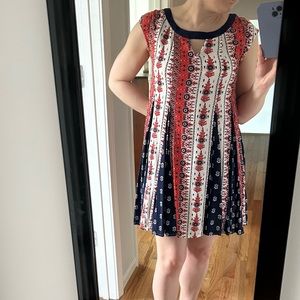 EUC Anthropologie Maeve Indiga Swing Dress